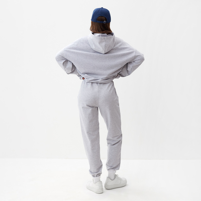 Костюм женский спортивный (толстовка и брюки) MIST, размер 44-46, серый