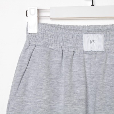 Костюм женский спортивный (толстовка и брюки) MIST, размер 44-46, серый