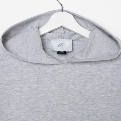 Костюм женский спортивный (толстовка и брюки) MIST, размер 48-50, серый