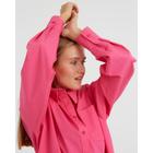 Рубашка женская MINAKU: Casual Collection цвет фуксия, р-р 48 7069020 - фото 14529592