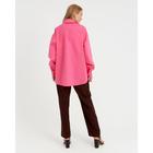Рубашка женская MINAKU: Casual Collection цвет фуксия, р-р 48 7069020 - фото 14529595