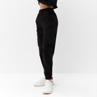Костюм женский (брюки, свитшот) MINAKU: Casual Collection цвет чёрный, размер 46 - фото 21351802 Костюм женский (брюки, свитшот) MINAKU: Casual Collection цвет чёрный, размер 46 - фото 21351802