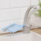 Держатель для мелочей с мыльницей, на кран, 21×12,5×1 см, цвет МИКС - фото 25617666