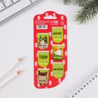 Закладки магнитные на подложке «Новый кот к нам мчится», 6 шт - Фото 2