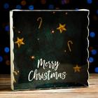 Коробочка для печенья "Рождество", 15 х 15 х 3 см - фото 9376941