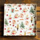 Коробочка для печенья "Рождественский вечер", 15 х 15 х 3 см - Фото 3