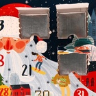 Новогодний Адвент-календарь « Поздравление от Деда мороза», сладкие конфеты, 12×5 г - Фото 4