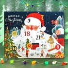 Адвент календарь с шоколадом " Поздравление Деда мороза", 12х5 г - Фото 3