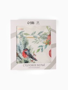 Скатерть новогодняя «Этель» Christmas bells, 150×220±3 см с ГМВО, хлопок 100%, саржа 190 г/м² - фото 7501573