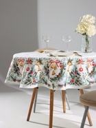 Скатерть новогодняя «Этель» Christmas bells, d=150 см ±3 см с ГМВО, 100% хлопок, саржа 190 г/м² - Фото 2