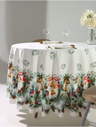Скатерть новогодняя «Этель» Christmas bells, d=220±3 см с ГМВО, 100% хлопок, саржа 190 г/м² - Фото 6