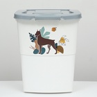 Контейнер для корма, 36 л, серый - Фото 3