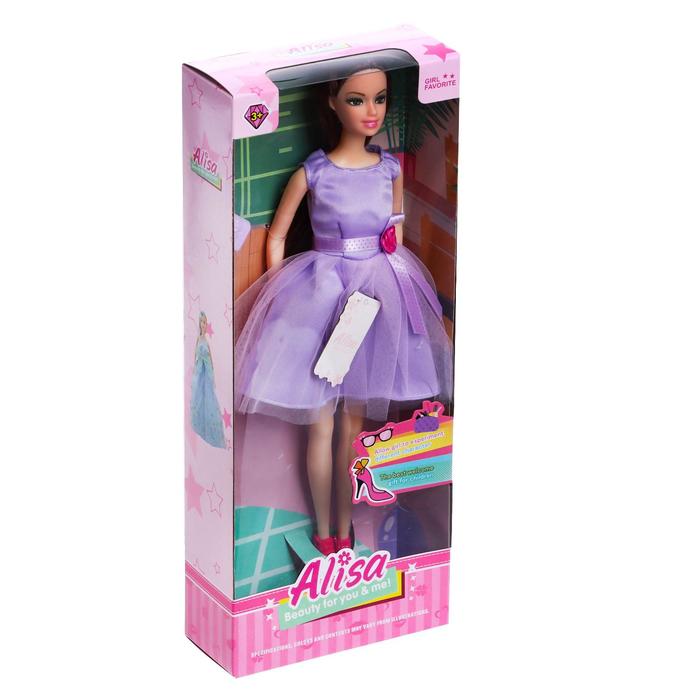 Кукла-модель «Алиса» в платье с аксессуарами, МИКС 50917
