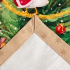 Скатерть на стол с салфетками «Этель» Noble Christmas: скатерть 150×220±3 см с ГМВО, салфетки 40×40 см - 12 шт. - Фото 3