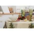 Скатерть новогодняя «Этель» Noble Christmas, d=150 см ±3 см с ГМВО, 100% хлопок, саржа 190 г/м² - Фото 9