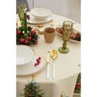 Скатерть новогодняя «Этель» Noble Christmas, d=150 см ±3 см с ГМВО, 100% хлопок, саржа 190 г/м² - Фото 6