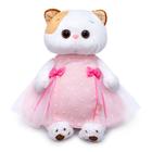 Мягкая игрушка «Кошечка Ли-Ли», в розовом платье, 27 см - фото 9377344