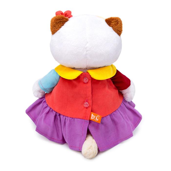 Мягкая игрушка «Кошечка Ли-Ли», в ярком платье, 27 см - фото 1907290036
