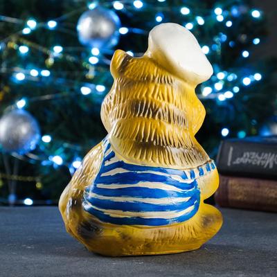 Фигура "Тигр моряк" 21х15х15см