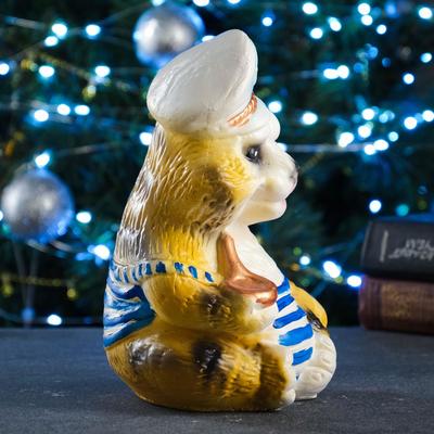 Фигура "Тигр моряк" 21х15х15см