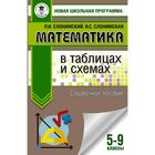 Математика в таблицах и схемах. Справочное пособие. 5-9 классы. Слонимский Л.И., Слонимская И.С. - Фото 1