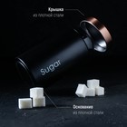 Банки для сыпучих Prime, 90 мл, 9×15.5 см, 3 шт., жесть, чёрные - Фото 4