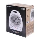 Тепловентилятор Centek CT-6002, спиральный, напольный, 2000 Вт, до 20 м², белый - фото 24313438