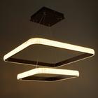 Люстра с ПДУ 1509/2CF LED 90Вт 3000-6000К кофе 60х60х104 см BayerLux - Фото 3