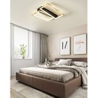 Люстра 2205/2 LED 44Вт 6000К черно-золотой 45х45х7 см BayerLux - фото 24335463