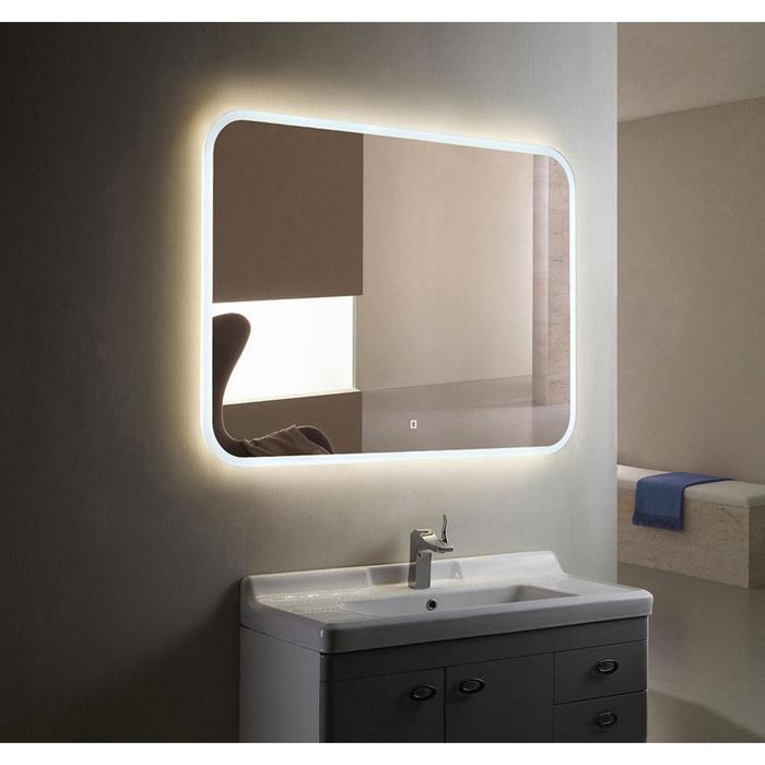 Зеркало с Doratiz LED подсветкой «Ева», 800х680 мм, сенсорный выключатель, диммер - Фото 1