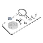 Душевая система Istok life luxe с одноручным латунным смесителем, хром - фото 24725149