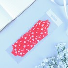 Подарочный бант - шар №5 «Сердца», красный, для упаковки подарков, МИКС - Фото 3