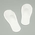 Одноразовые тапочки, эконом, белые, 42 р. - Фото 2