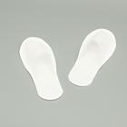 Тапочки одноразовые Эконом белые, закрытый мыс - Фото 2