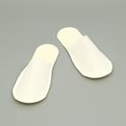 Одноразовые тапочки, Стандарт Лайт, молочные / белые, с закрытым мысом, 42 р. - Фото 1