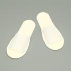 Одноразовые тапочки, Стандарт, бело-бежевые, 42р. - Фото 1