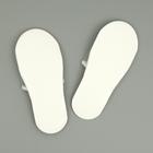 Одноразовые тапочки Водолей-Эконом, прозрачный мыс, размер 42 - Фото 5