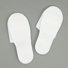 Тапочки одноразовые Махровые-Эконом белые - Фото 5