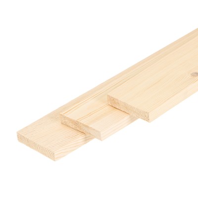 Доска сухая строганная «Добропаровъ», сосна, сорт АВ 3000×90×20 мм