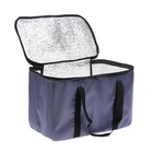 Термосумка Cartage Т-11, серая, 18 л, 35×21×24 см - Фото 3