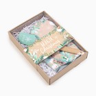 Набор подарочный «Доляна» Magic Christmas, варежка-прихватка, лопатка силикон - Фото 7