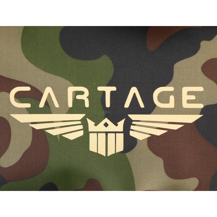 Термосумка Cartage Т-09, зеленый камуфляж, 18 л, 35х21х24 см - фото 1888163239