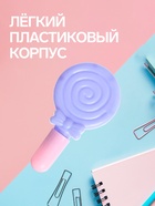 Ручка-прикол Calligrata «Леденец», чёрный стержень, шариковая, подарочная, МИКС - Фото 4