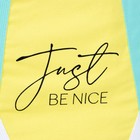 Сумка шопер Be nice, 35 х 30 см, с подкладом, на кнопке, желтый - фото 30304942