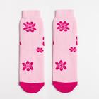 Носки женские махровые, цвет розовый, размер 23 - Фото 1