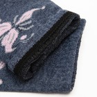 Носки женские с махровым следом, цвет синий, размер 23 - фото 22893368