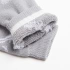 Носки детские махровые, цвет серый, размер 10 - Фото 3
