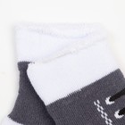Носки детские махровые, цвет серый, размер 6 - Фото 2