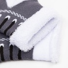 Носки детские махровые, цвет серый, размер 6 - Фото 3