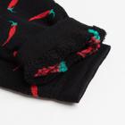 Носки мужские махровые «Перец», цвет чёрный, размер 25 - Фото 3